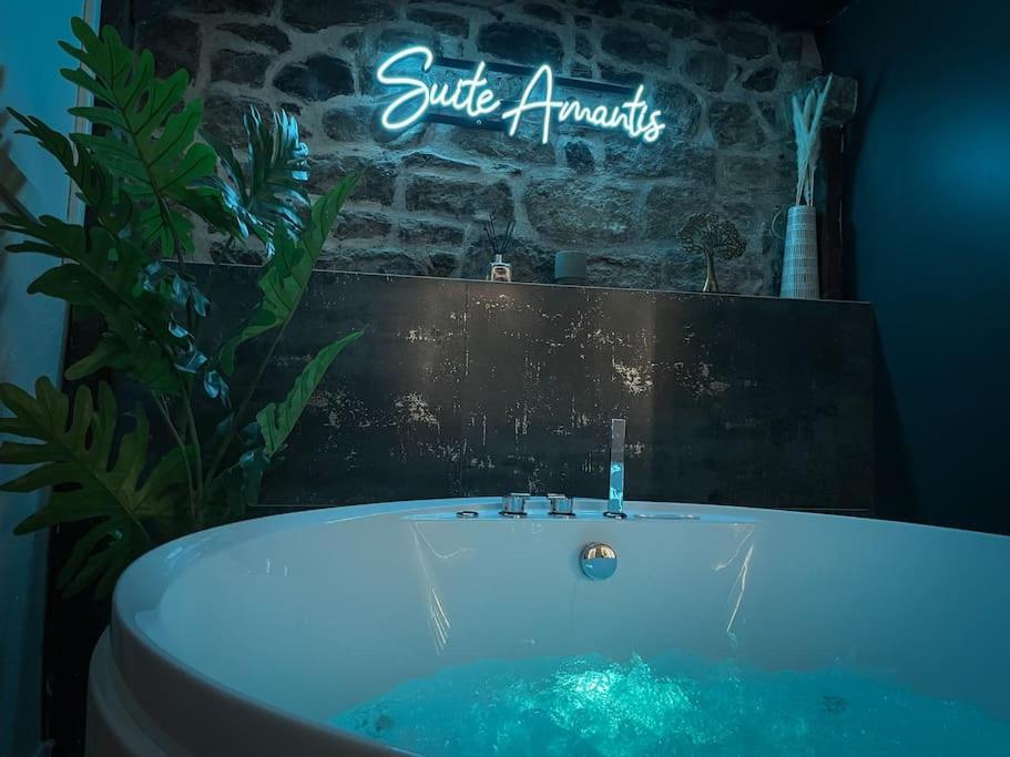 Suite Luxueuse Jacuzzi Suite Amantis By Noma Saint-Chamond Zewnętrze zdjęcie